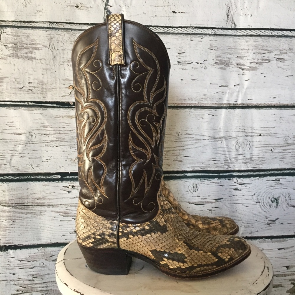 Dan Post Snake Skin Boots